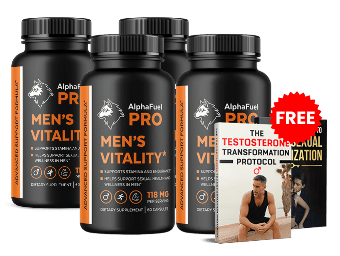 4 Bottles AlphaFuel PRO